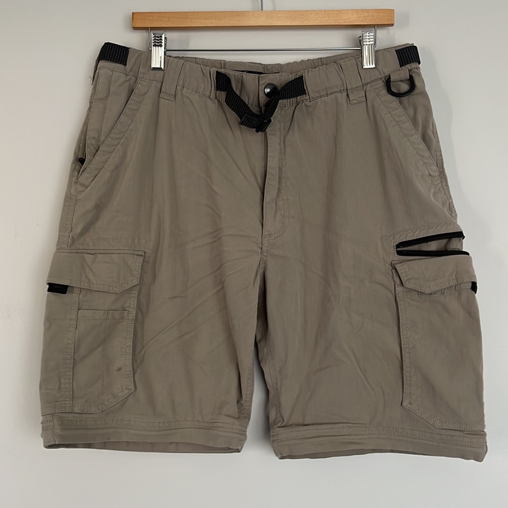 B.C. Clothing Convertible Shorts Sz L x 34